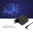 Qoltec 51751 Power adapter for laptop Huawei 65W | 19V |3.42A | 4.0*1.7 Qoltec 51751 Power adapter for laptop Huawei 65W | 19V |3.42A | 4.0*1.7