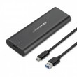 Qoltec 50311 storage drive enclosure SSD enclosure Black M.2 Qoltec 50311 storage drive enclosure SSD enclosure Black M.2