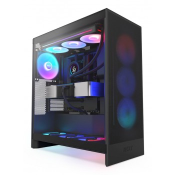 NZXT H7 Flow RGB Midi Tower Black