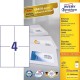 Avery 3483 self-adhesive label Rectangle Permanent White 400 pc(s) Avery 3483 self-adhesive label Rectangle Permanent White 400 pc(s)
