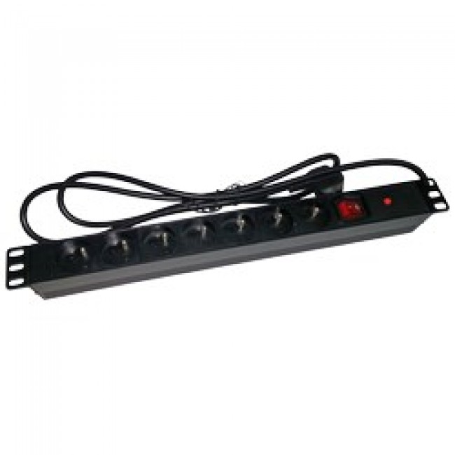 Alantec PZ071U power extension 1.8 m 7 AC outlet(s) Indoor Black Alantec PZ071U power extension 1.8 m 7 AC outlet(s) Indoor Black