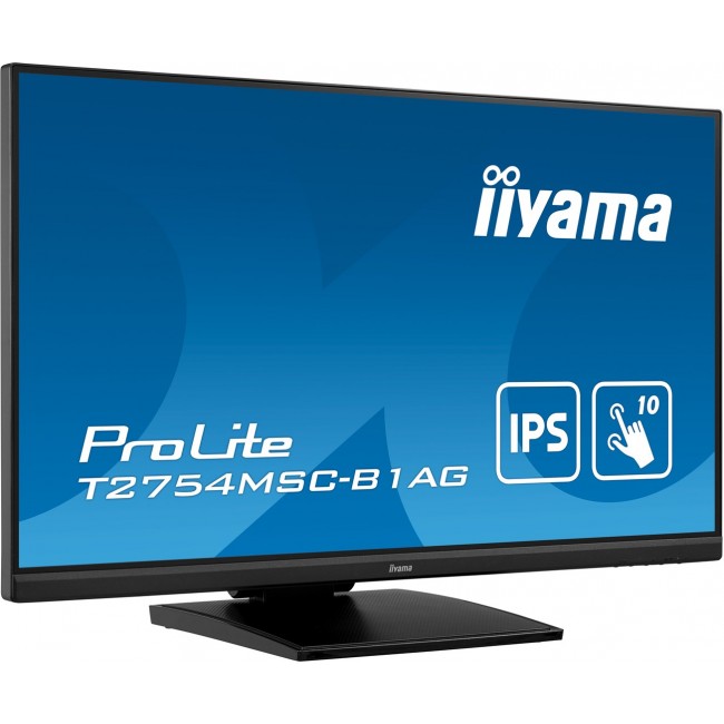 iiyama ProLite 27 PCAP 10pt touch screen featuring IPS panel technology and Anti Glare coating