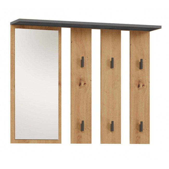 Topeshop PARMA WIESZAK ANT/AR clothing hanger Anthracite, Oak Topeshop PARMA WIESZAK ANT/AR clothing hanger Anthracite, Oak