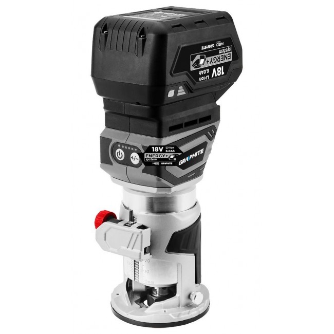 Frezarka bezszczotkowa akumulatorowa Energy+ 18V Frezarka bezszczotkowa akumulatorowa Energy+ 18V