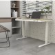 Activejet desk with electric height adjustment 140x70 ET119W-C white/oak