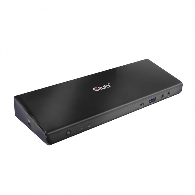 CLUB3D The CSV-1562 is an USB3.2 Gen1 Type-C Universal Triple 4K30Hz Charging Docking Station and is DisplayLink Certified. The Universal Charging Dock