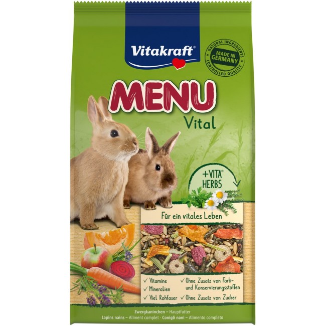 VITAKRAFT Menu Vital - rabbit food - 3kg