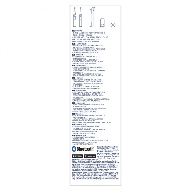 Oral-B iO 80363731 electric toothbrush Adult Rotating-oscillating toothbrush Black, Silver