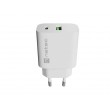 WALL CHARGER NATEC RIBERA 1X USB-A + 1X USB-C 20W WHITE WALL CHARGER NATEC RIBERA 1X USB-A + 1X USB-C 20W WHITE