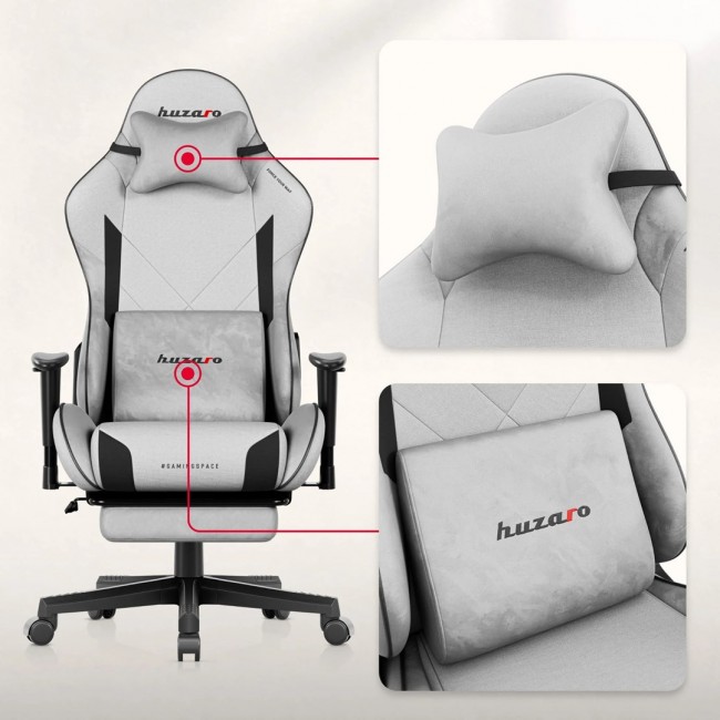 Huzaro Force 5.7 Grey Gaming Chair Huzaro Force 5.7 Grey Gaming Chair