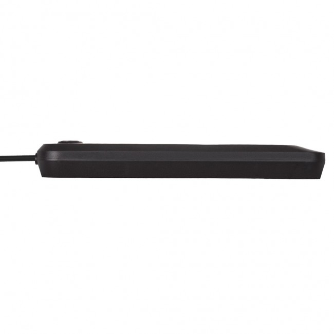 Maclean power strip, 5 socket extension cable + 3xUSB, 110-240V AC 50/60Hz, 2.1A max 2500W, 1.5m, black, MCE395 B