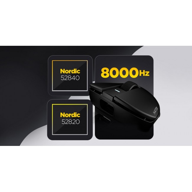 HATOR Quasar 3S Ultima 8K Wireless, Black