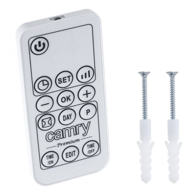 Camry | CR 7747 | Bathroom heater | 2000 W | Number of power levels 2 | White | IPX 2
