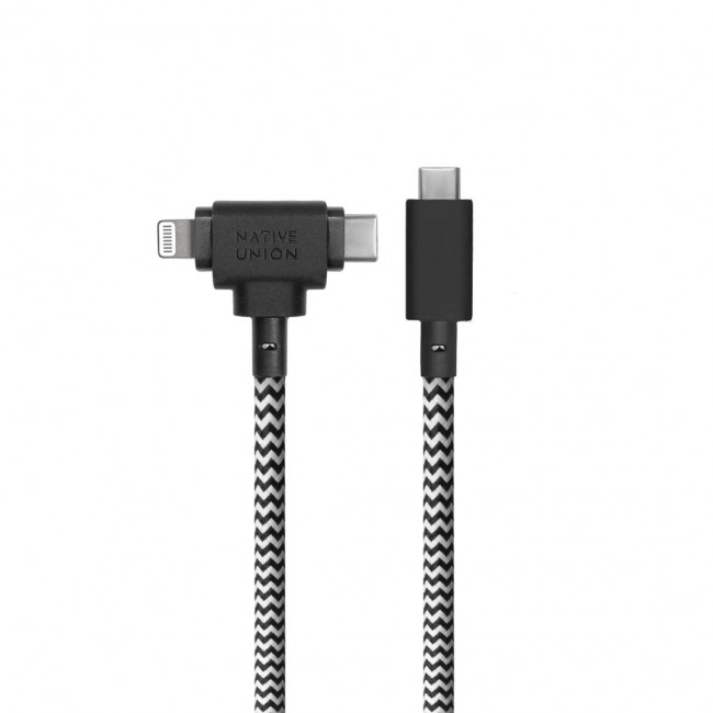 Native Union Belt Cable Duo (USB-C to USB-C/Lightning)