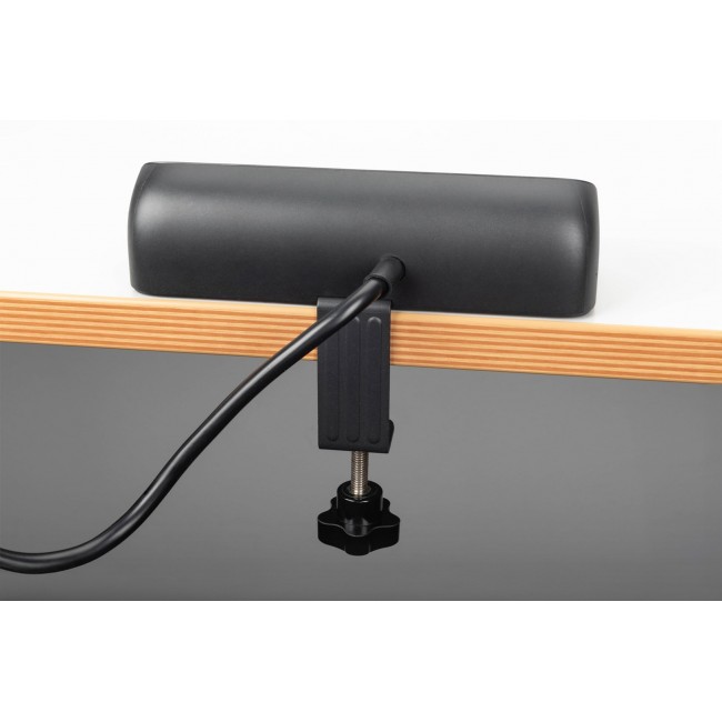 Digitus 3-way office socket strip with 2x USB-A and 1x USB-C connections, black