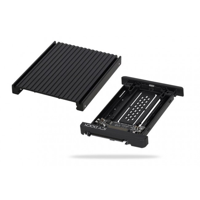Icy Dock MB705M2P-B storage drive enclosure SSD enclosure Black M.2 Icy Dock MB705M2P-B storage drive enclosure SSD enclosure Black M.2