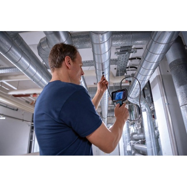 Bosch GIC 12V-5-27 C PROFESSIONAL industrial inspection camera 8.3 mm Flexible-Obedient probe IP67, IP54