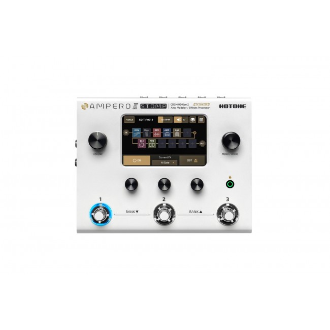 Hotone Ampero II Stomp - multiefekt gitarowy Hotone Ampero II Stomp - multiefekt gitarowy
