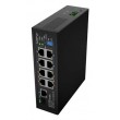 Lanberg ILFE-8P-1GE-1S-120 network switch Unmanaged Fast Ethernet (10/100) Power over Ethernet (PoE) 1U Black