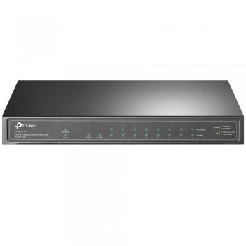 TP-Link TL-SG1210P network switch Unmanaged Gigabit Ethernet (10/100/1000) Power over Ethernet (PoE) Grey