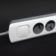 Qoltec 50294 surge protector White-grey 6 AC outlet(s) 230 V 1.8 m Qoltec 50294 surge protector White-grey 6 AC outlet(s) 230 V 1.8 m