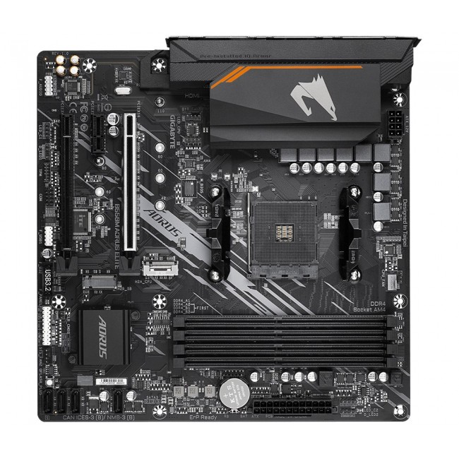 Gigabyte B550M AORUS ELITE Socket AM4 micro ATX AMD B550