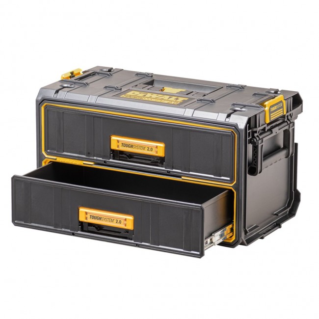 DEWALT TOUGH SYSTEM2.0 BOX WITH 2 DWST83529-1 DRAWERS DEWALT TOUGH SYSTEM2.0 BOX WITH 2 DWST83529-1 DRAWERS