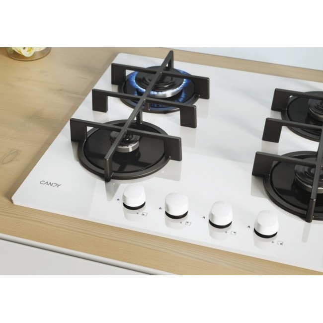 Candy CVG6WW White Built-in 59 cm Gas 4 zone(s) Candy CVG6WW White Built-in 59 cm Gas 4 zone(s)