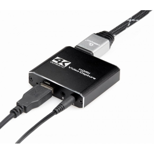 Gembird UHG-4K2-01 USB graphics adapter Black Gembird UHG-4K2-01 USB graphics adapter Black