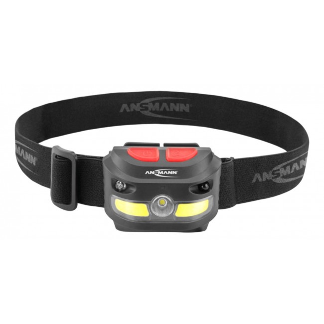 Ansmann HD250RS Black Headband flashlight COB LED Ansmann HD250RS Black Headband flashlight COB LED