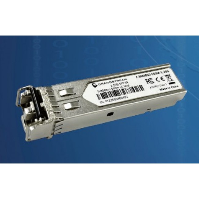Grandstream Networks F-MM850-550M-1.25G network transceiver module Fiber optic 1250 Mbit/s SFP 850 nm