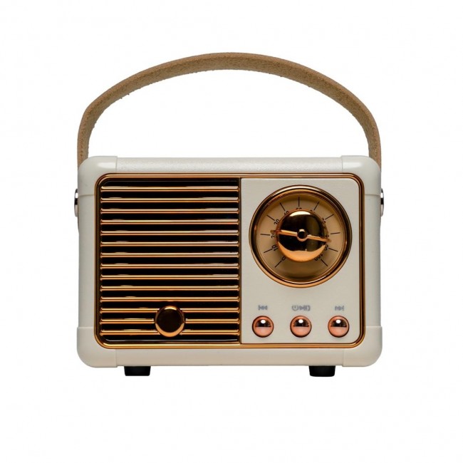 G o nik Denver Denver BTP-203W Mini BT-Lautsprecher Retro-Design wei G o nik Denver Denver BTP-203W Mini BT-Lautsprecher Retro-Design wei