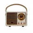 G o nik Denver Denver BTP-203W Mini BT-Lautsprecher Retro-Design wei 
