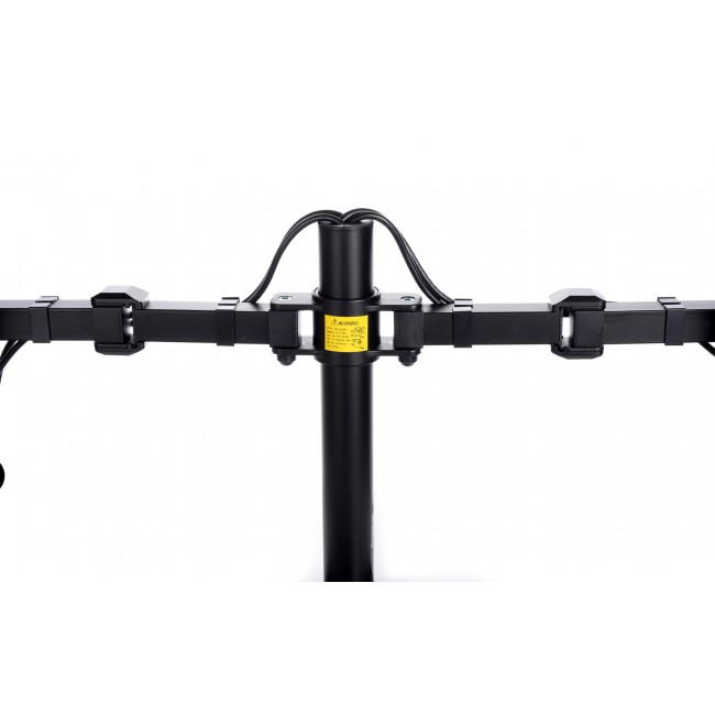 iiyama The DS1002D-B1 is a desk mount stand for two flat screens up to 30 