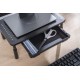 Gembird MS-TABLE-D-01 Adjustable monitor stand with drawer (rectangle) Gembird MS-TABLE-D-01 Adjustable monitor stand with drawer (rectangle)