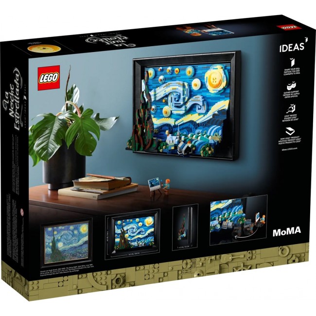 LEGO IDEAS 21333 THE STARRY NIGHT - VINCENT VAN GOGH LEGO IDEAS 21333 THE STARRY NIGHT - VINCENT VAN GOGH