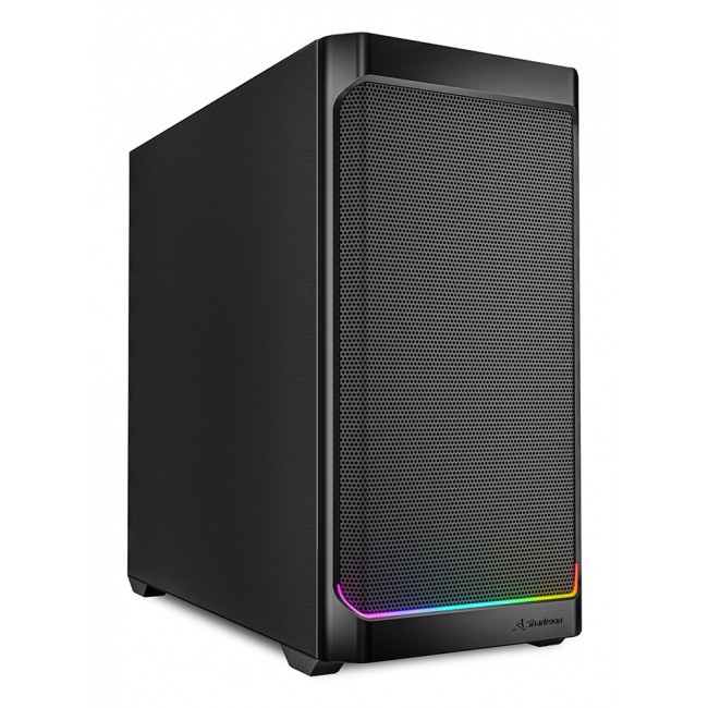 Sharkoon MK4 RGB Strip Micro Tower Black Sharkoon MK4 RGB Strip Micro Tower Black