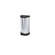 Curver Deco Bins 3253922150002 Round Black, Silver