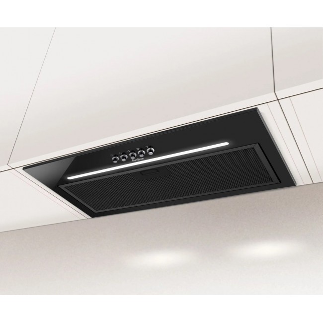 Amica OMP6255BG Built-in cooker hood black 389 m /h