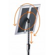 Durable 479923 sign holder/information stand A3 Aluminium, Plastic, Steel Silver