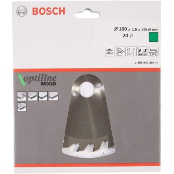 Bosch Optiline Wood Circular Saw Blades