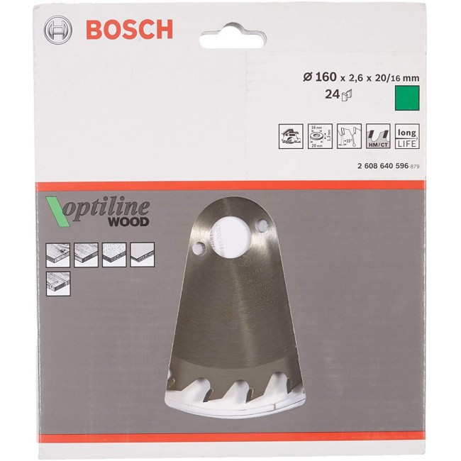 Bosch Optiline Wood Circular Saw Blades