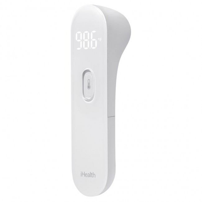 iHealth PT3 handheld thermometer White F, C 32 - 42.9 C Built-in display