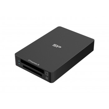 Memory Card Reader SILICON POWER CreatePro BS10 CFexpress Type B and SD 4.0 10Gbps Black