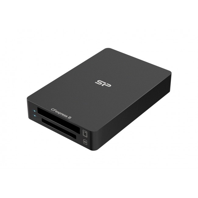Memory Card Reader SILICON POWER CreatePro BS10 CFexpress Type B and SD 4.0 10Gbps Black