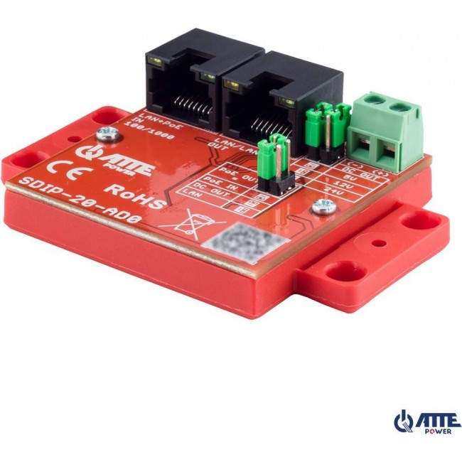 Adapter PoE obni ający napięcie ATTE SDIP-20-AD0