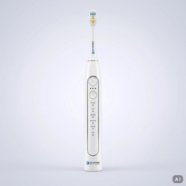 Sonic toothbrush ORO SONIC NEXT PRO WHITE OROMED