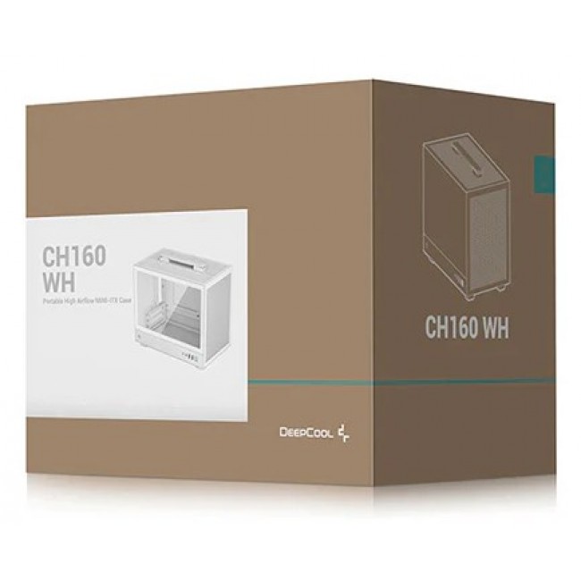 DeepCool CH160 WH Small Form Factor (SFF) White