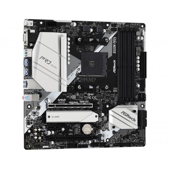 Asrock B550M Pro4 Socket AM4 micro ATX AMD B550