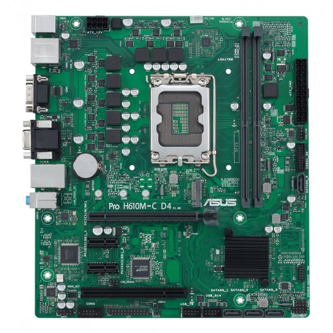 ASUS PRO H610M-C D4-CSM Intel H610 LGA 1700 micro ATX ASUS PRO H610M-C D4-CSM Intel H610 LGA 1700 micro ATX